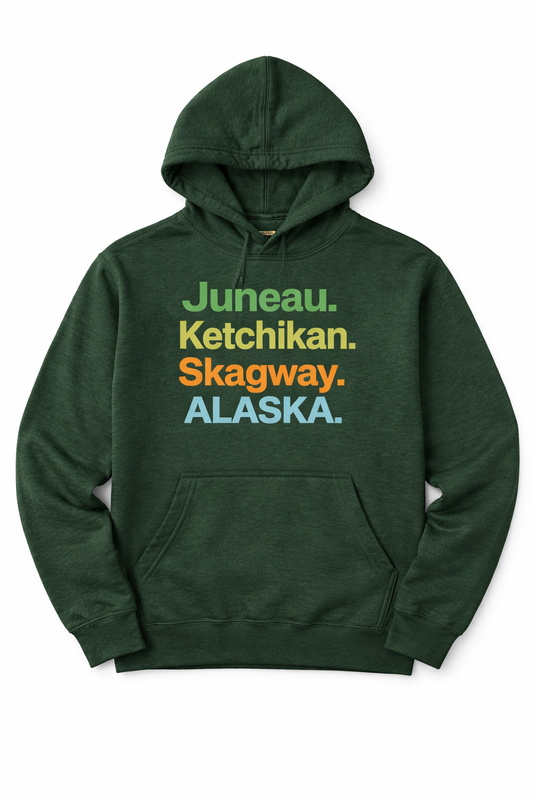 Alaska Cruise Inside Passage Hoodie