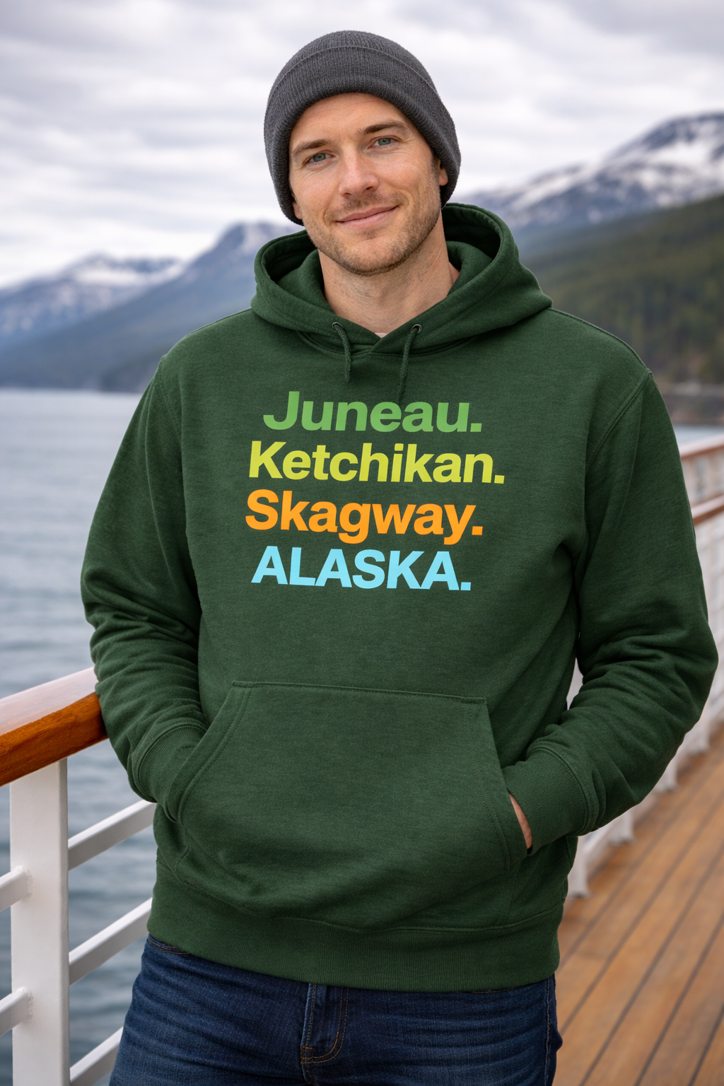 Alaska Cruise Inside Passage Hoodie