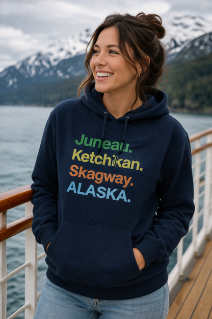 Alaska Cruise Inside Passage Hoodie