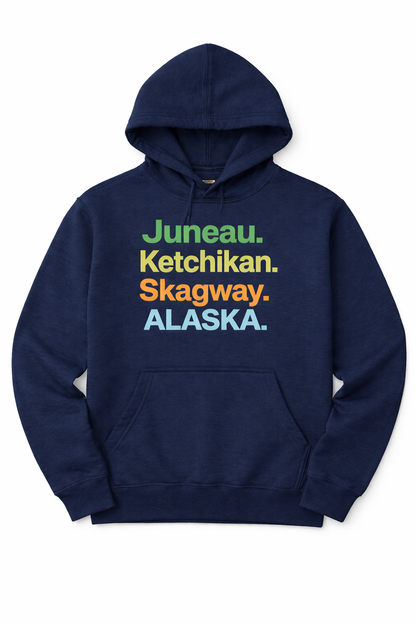Alaska Cruise Inside Passage Hoodie
