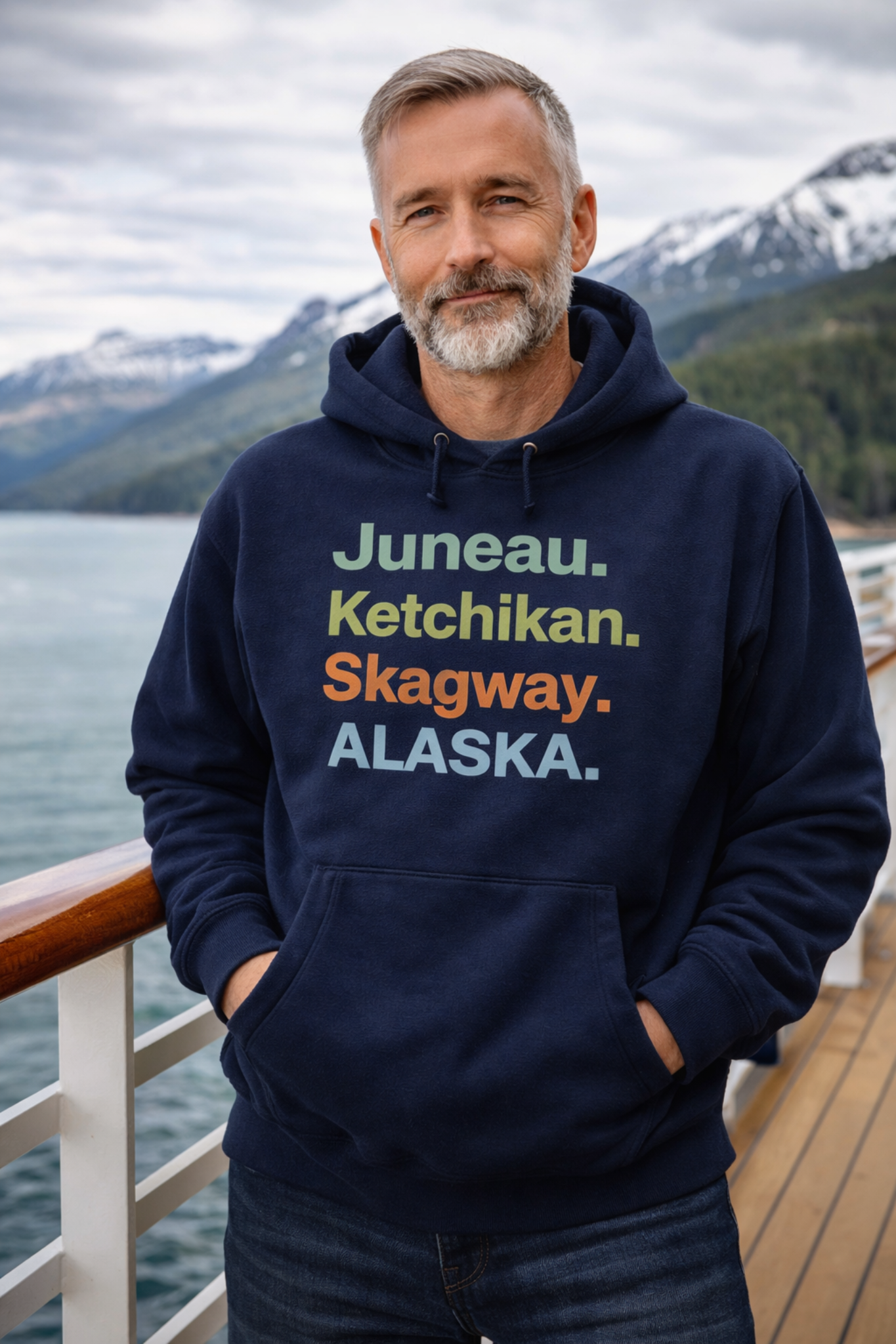 Alaska Cruise Inside Passage Hoodie